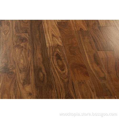 Modern style bedroom acacia wood flooring